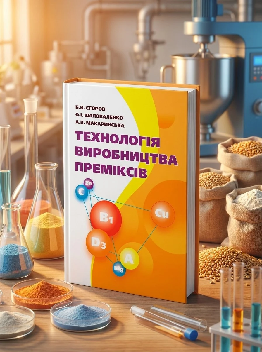 Технологія виробництва преміксів. Підручник затверджений МОН України