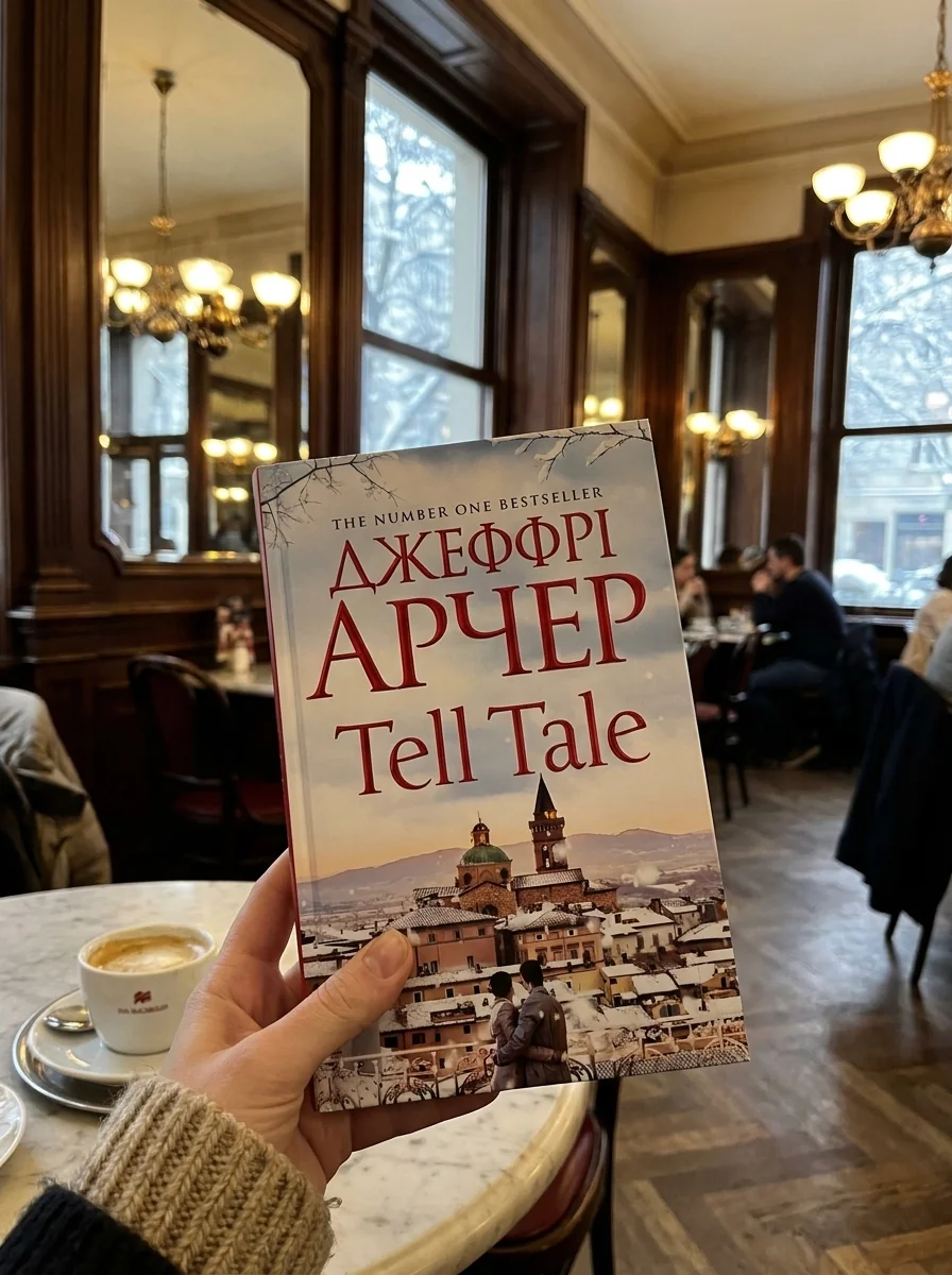 Tell Tale — Джеффрі Арчер, обкладинка
