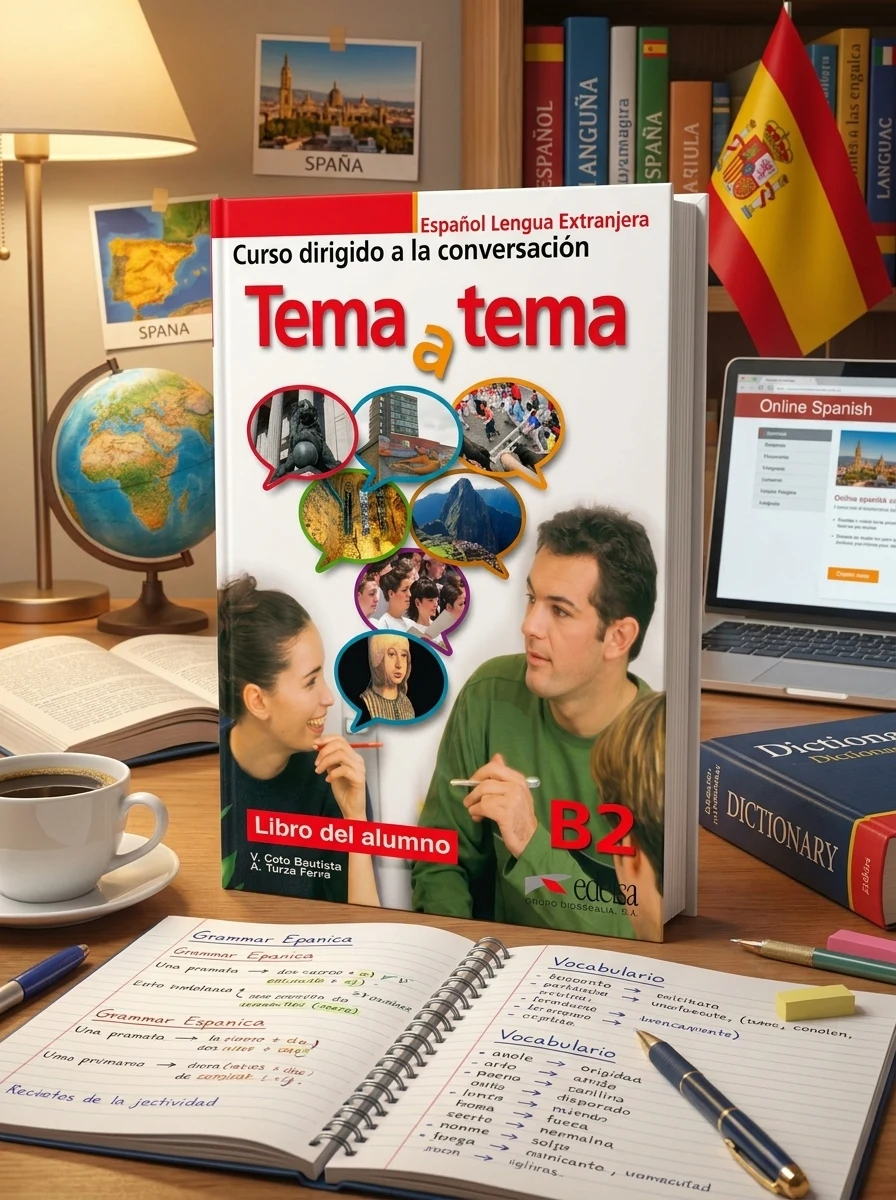 Tema a tema B2 Libro del alumno — Вивчення мов