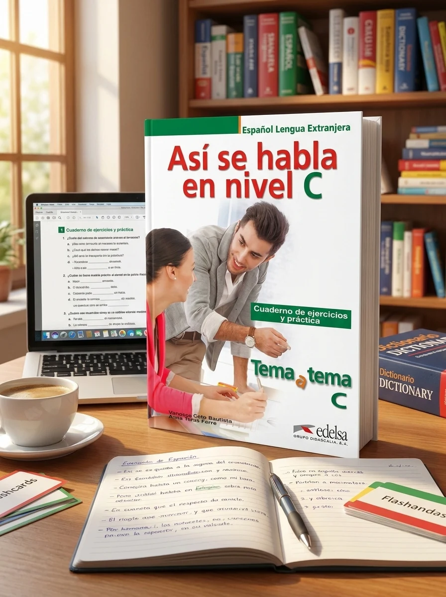Tema a tema C. Asi se Habla. Cuaderno de ejercicios y práctica — Вивчення мов