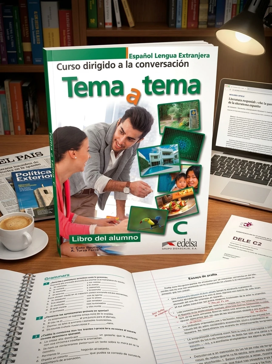 Tema a tema C1/C2 Libro del alumno — Вивчення мов
