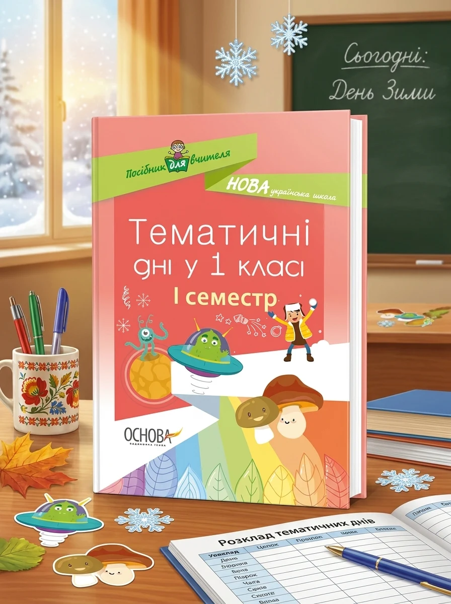 Тематичні дні у 1 класі. І семестр. Посібник для вчителя., — Вивчення мов