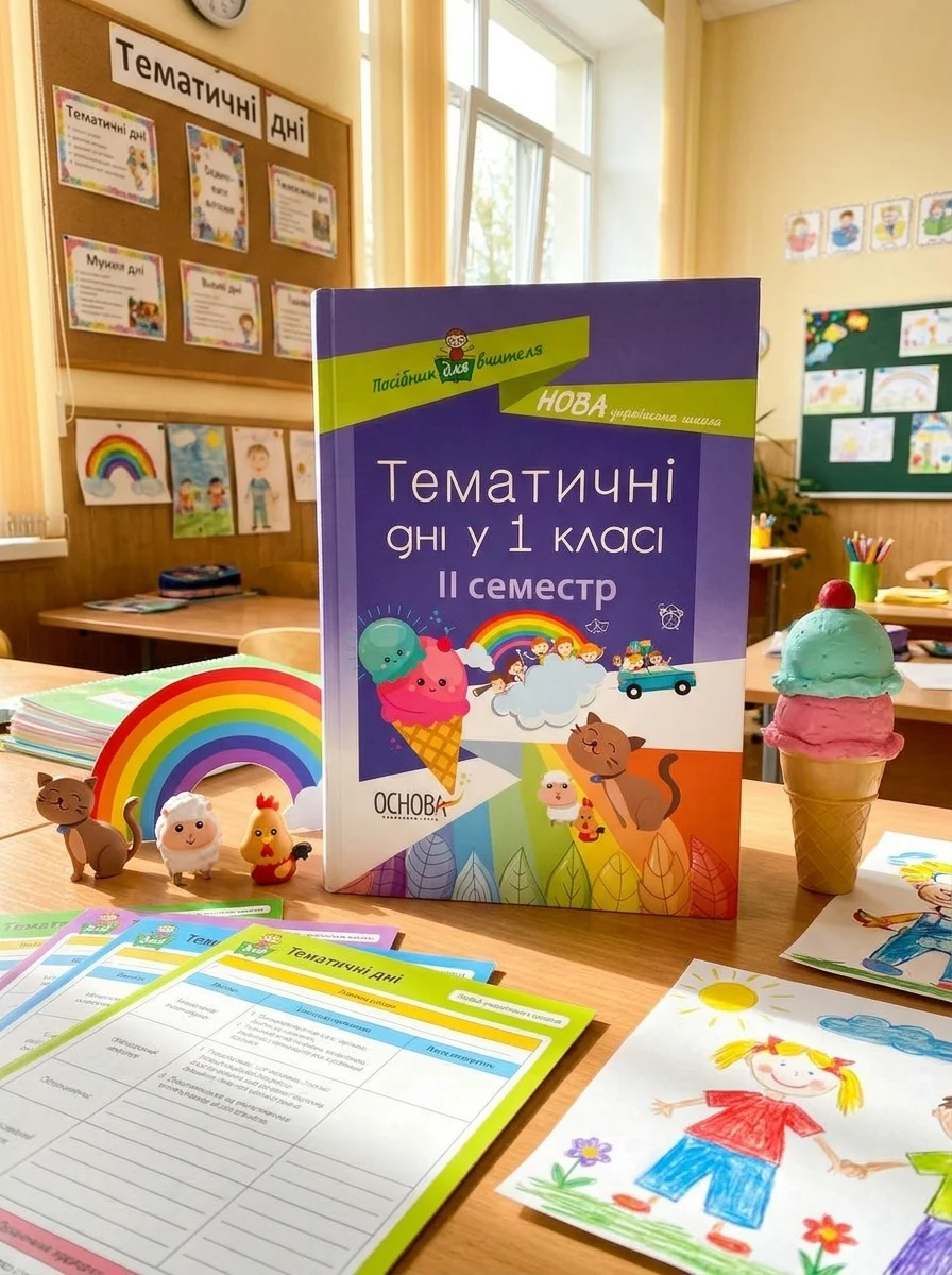 Тематичні дні у 1 класі. ІІ семестр. Посібник для вчителя., — Вивчення мов