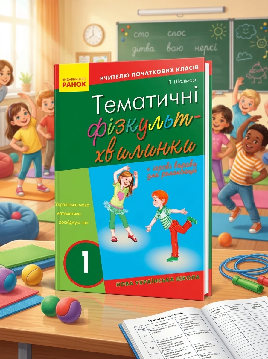 Тематичні фізкультхвилинки. 1 клас