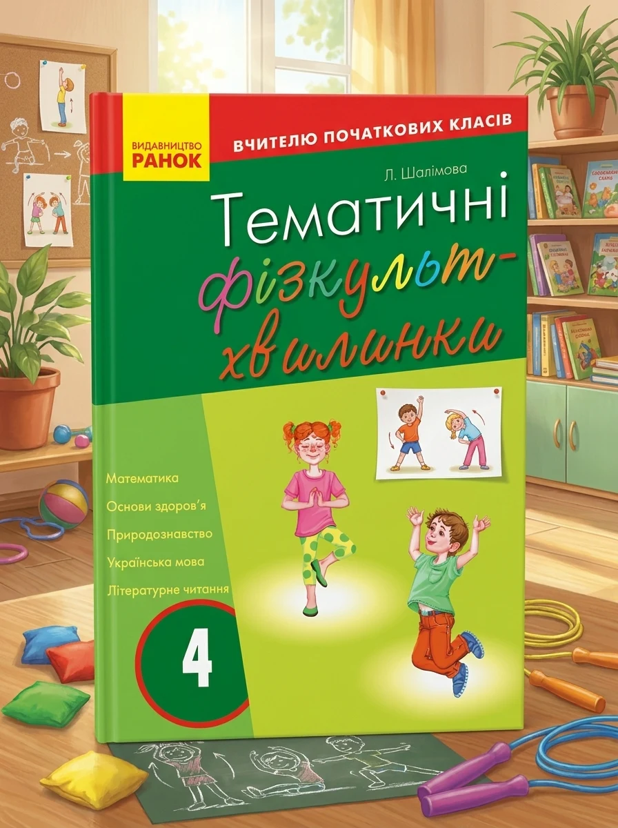 Тематичні фізкультхвилинки. 4 клас