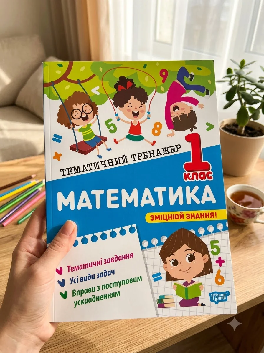 Тематичний тренажер. Математика. 1 клас — Дім, сім'я, релігія