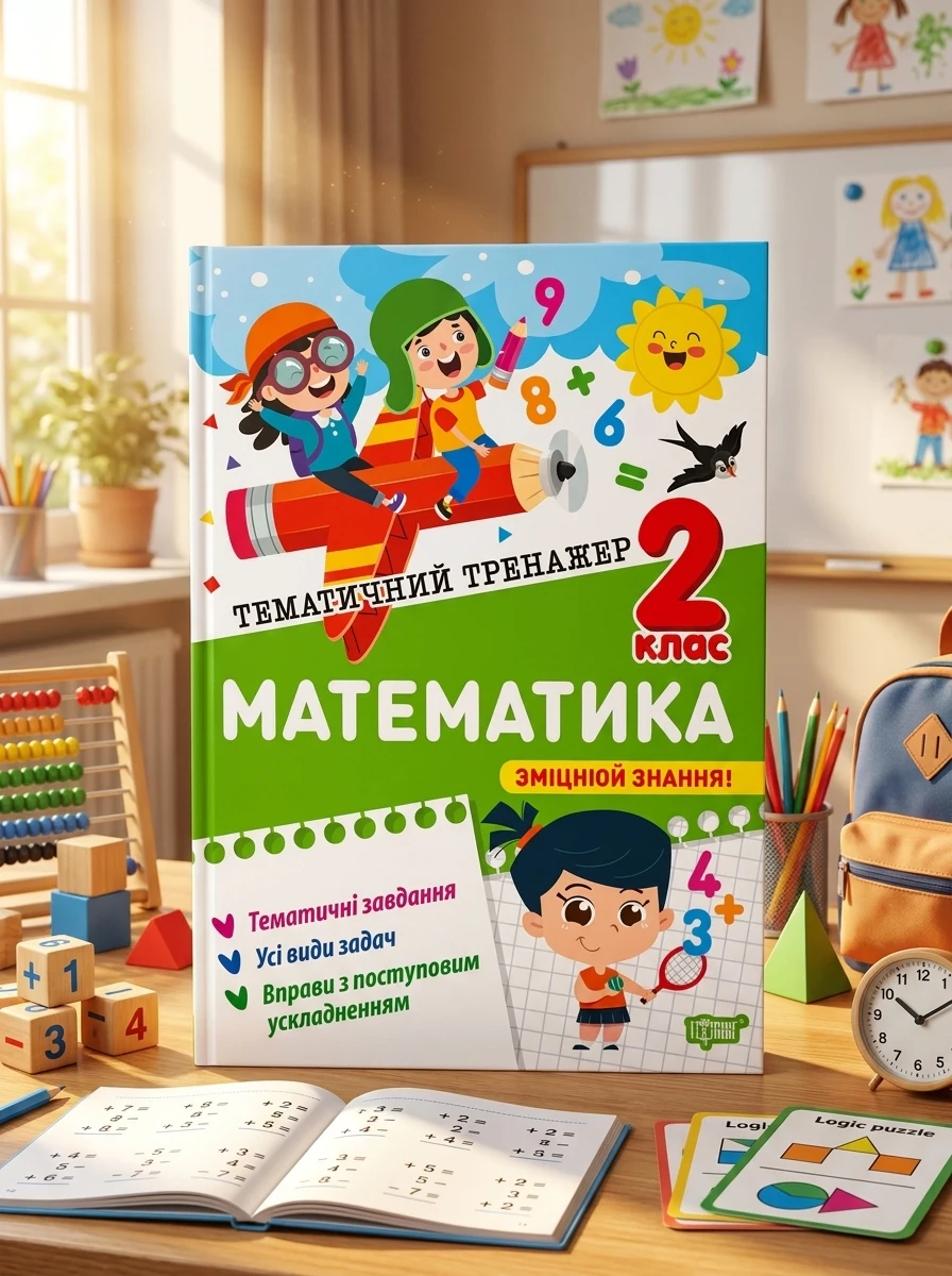 Тематичний тренажер. Математика. 2 клас — Дитяча література
