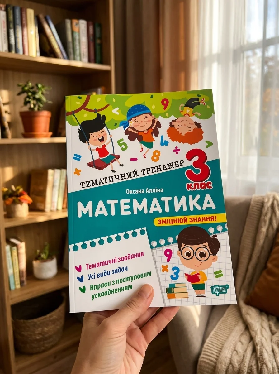 Тематичний тренажер. Математика. 3 клас — Дитяча література