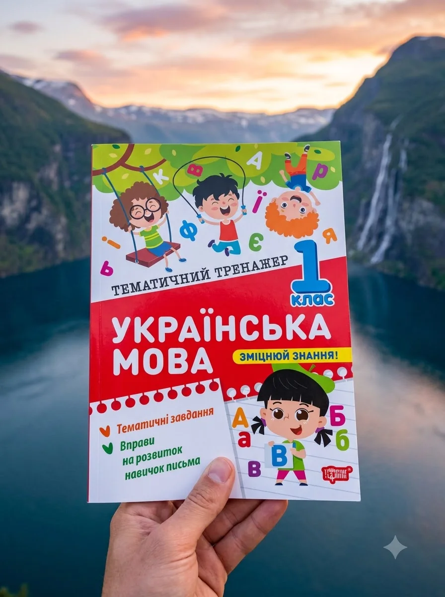Тематичний тренажер. Українська мова. 1 клас — фото 2