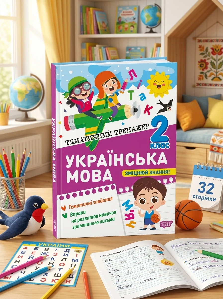 Тематичний тренажер. Українська мова. 2 клас