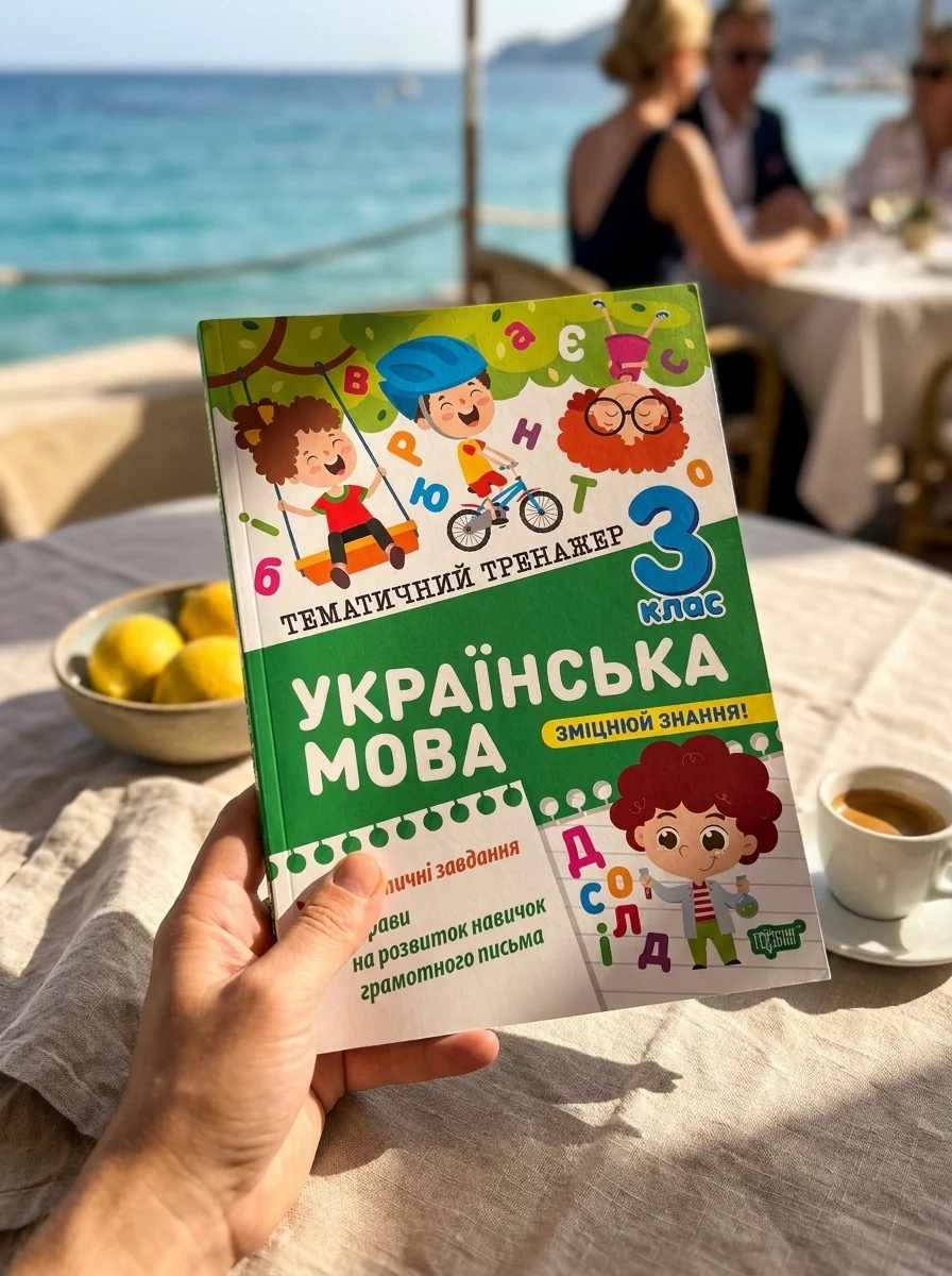 Тематичний тренажер. Українська мова. 3 клас — Вивчення мов