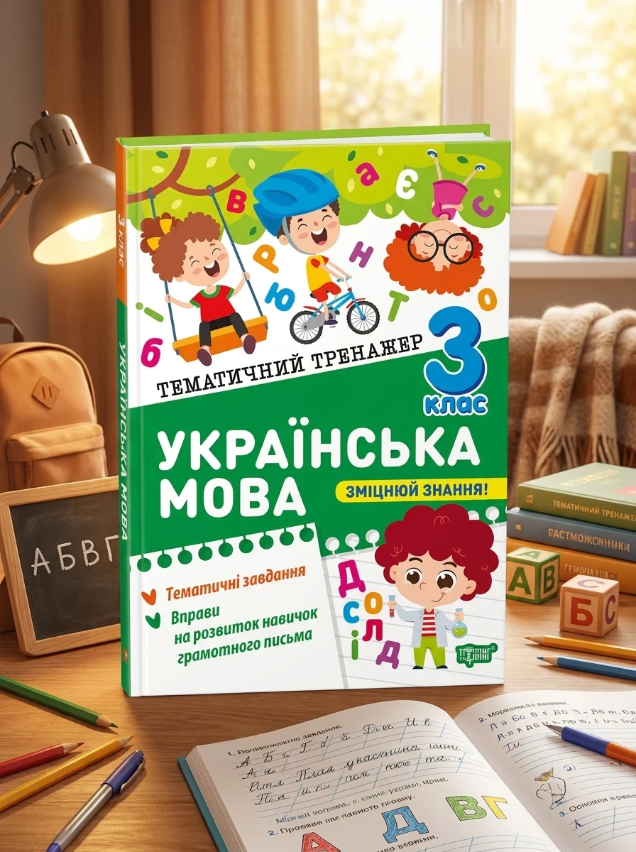 Тематичний тренажер. Українська мова. 3 клас — фото 2