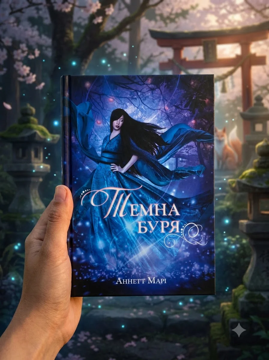 Темна буря — Аннетт Марі, обкладинка