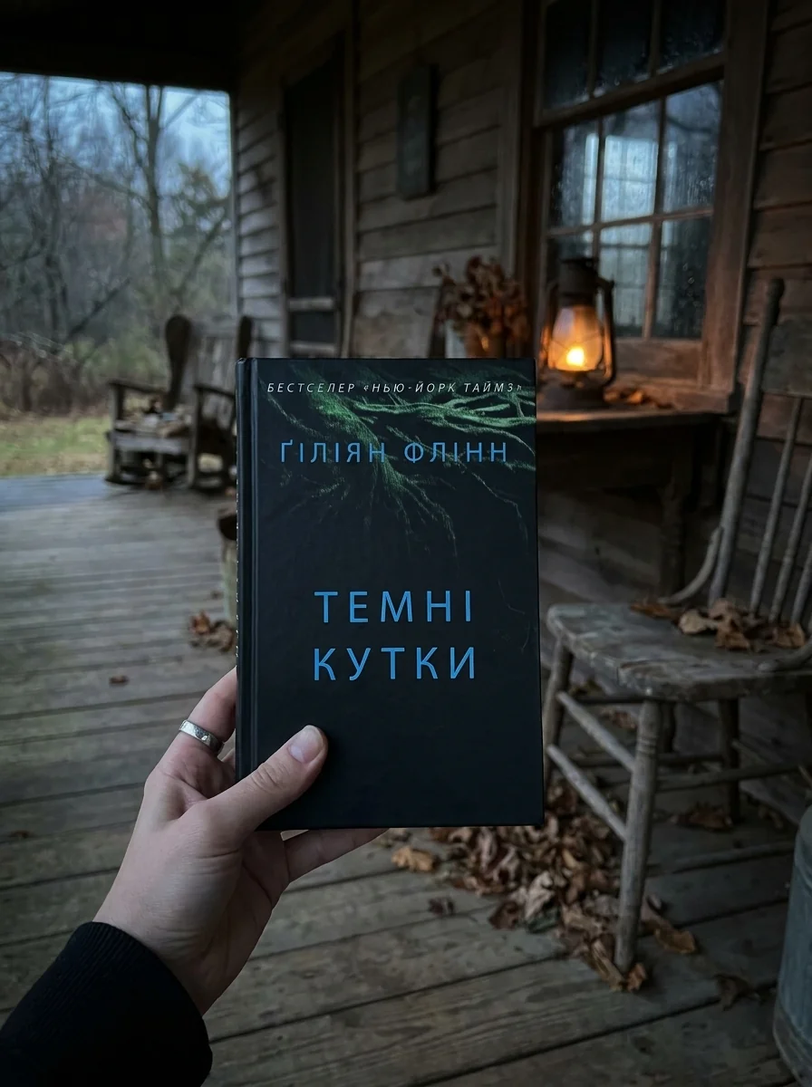 Темні кутки — Флінн Г., обкладинка