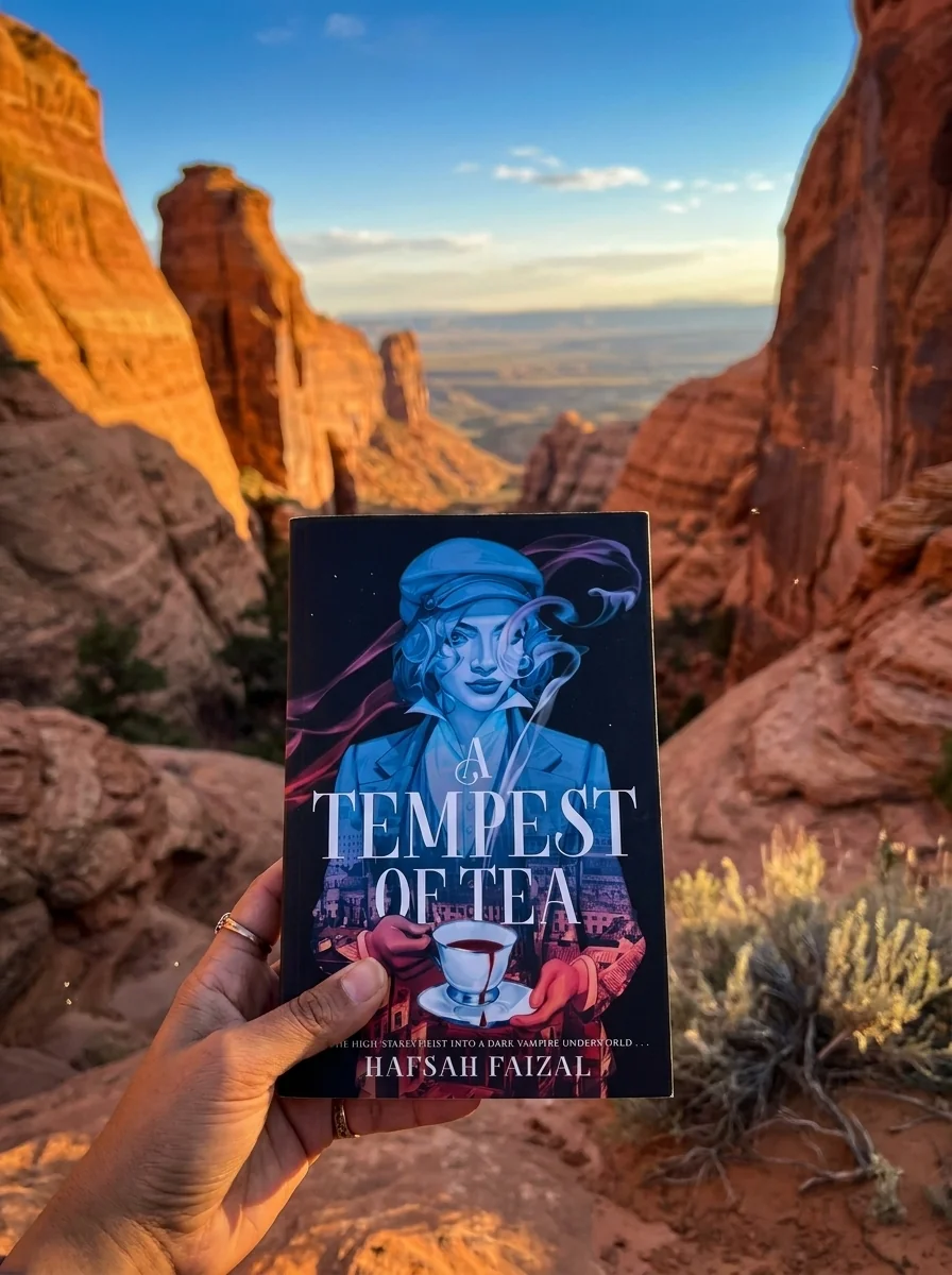 Tempest of Tea — Hafsah Faizal, обкладинка