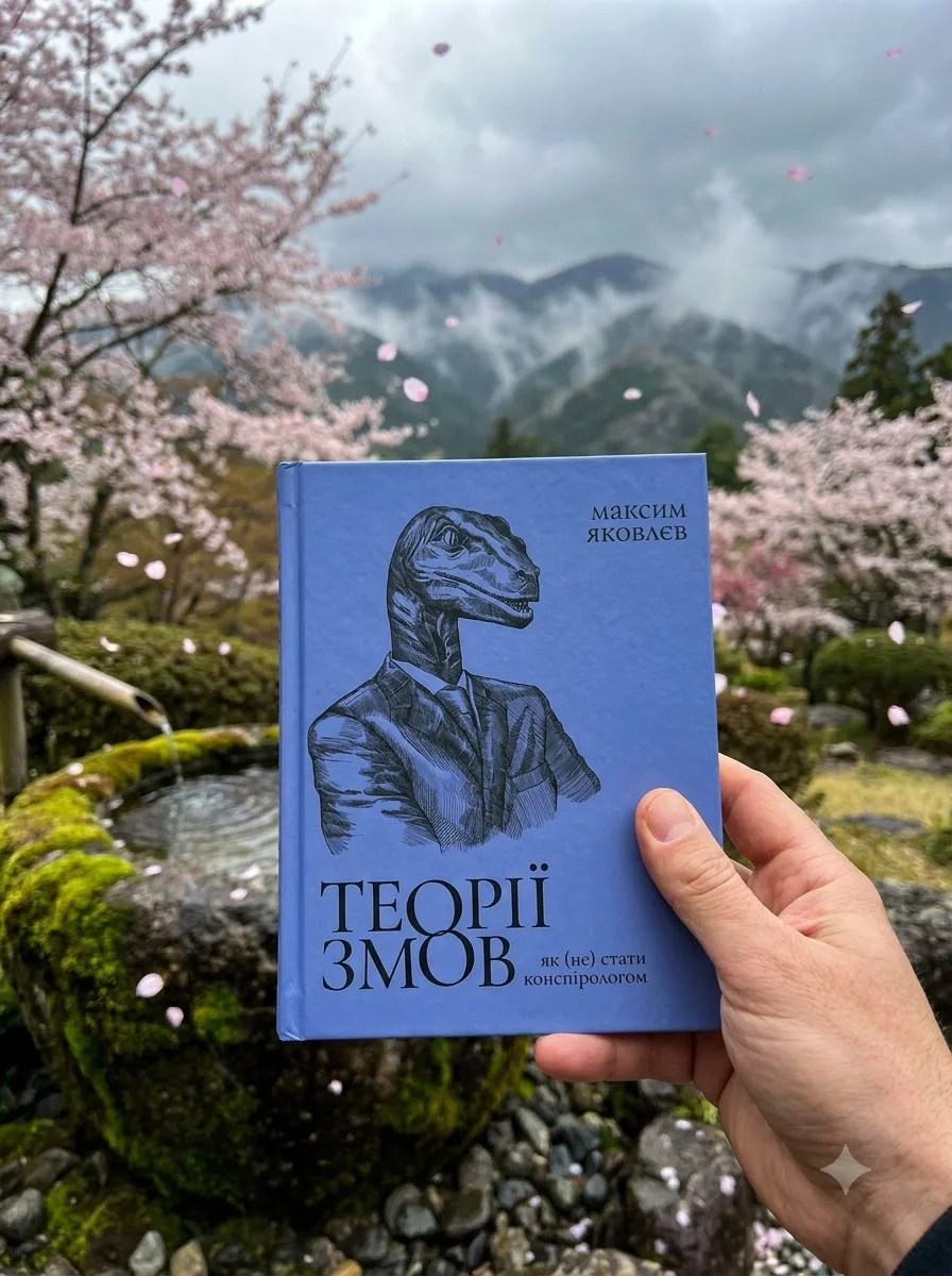 Теорії змов. Як (не) стати конспірологом — Максим Яковлєв, обкладинка