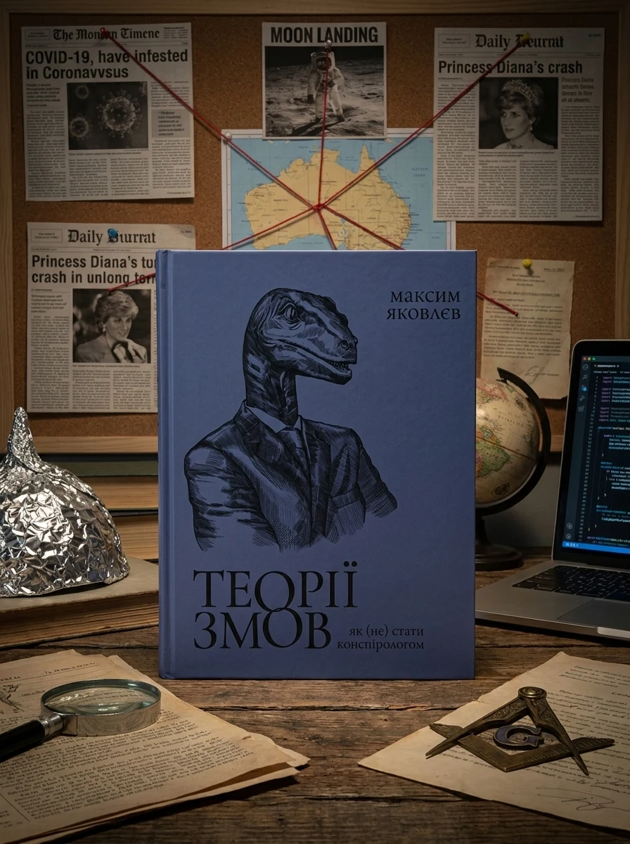Теорії змов. Як (не) стати конспірологом — Максим Яковлєв, фото 2