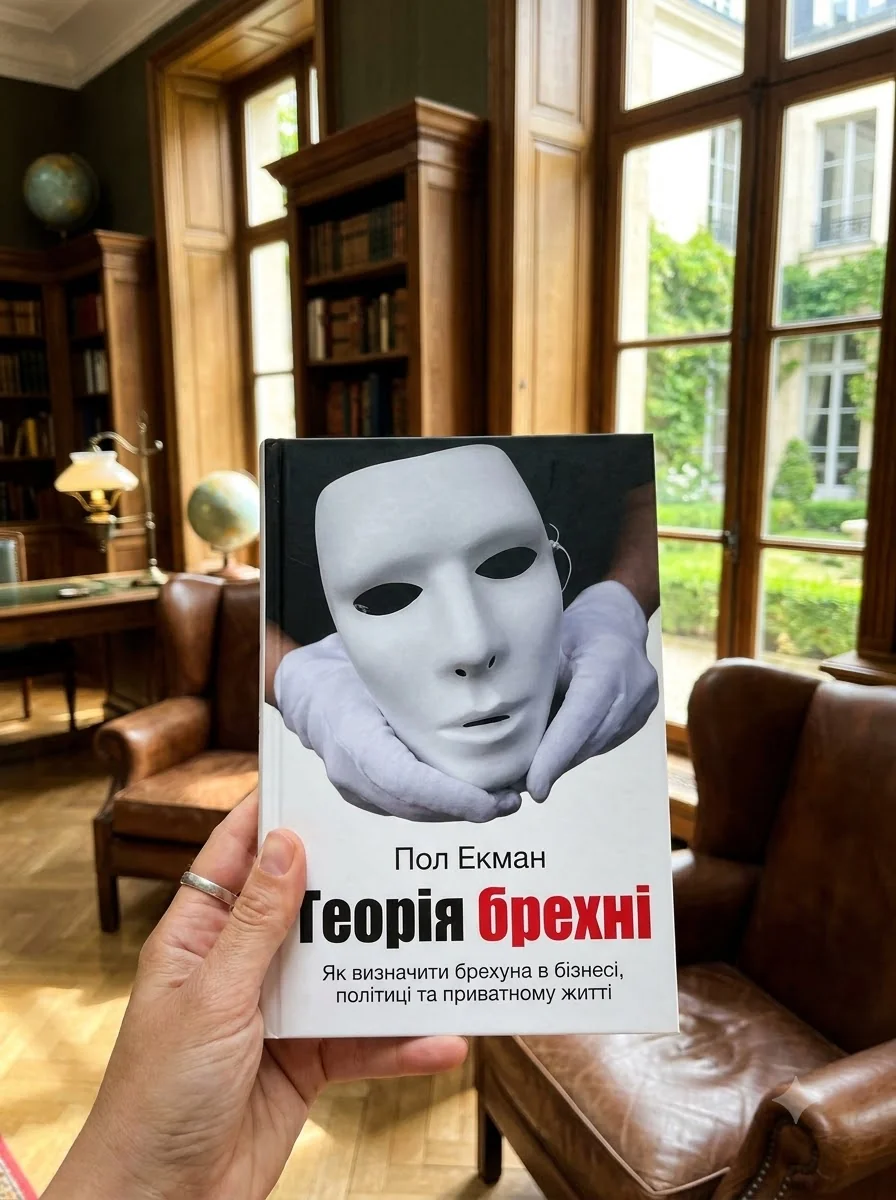 Теорія брехні — Екман П., обкладинка