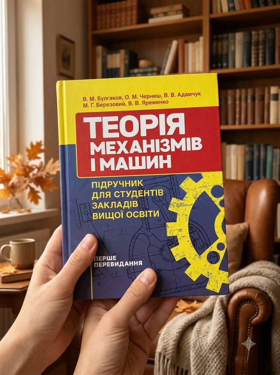 Теорія механізмів і машин. Підручник — Книги