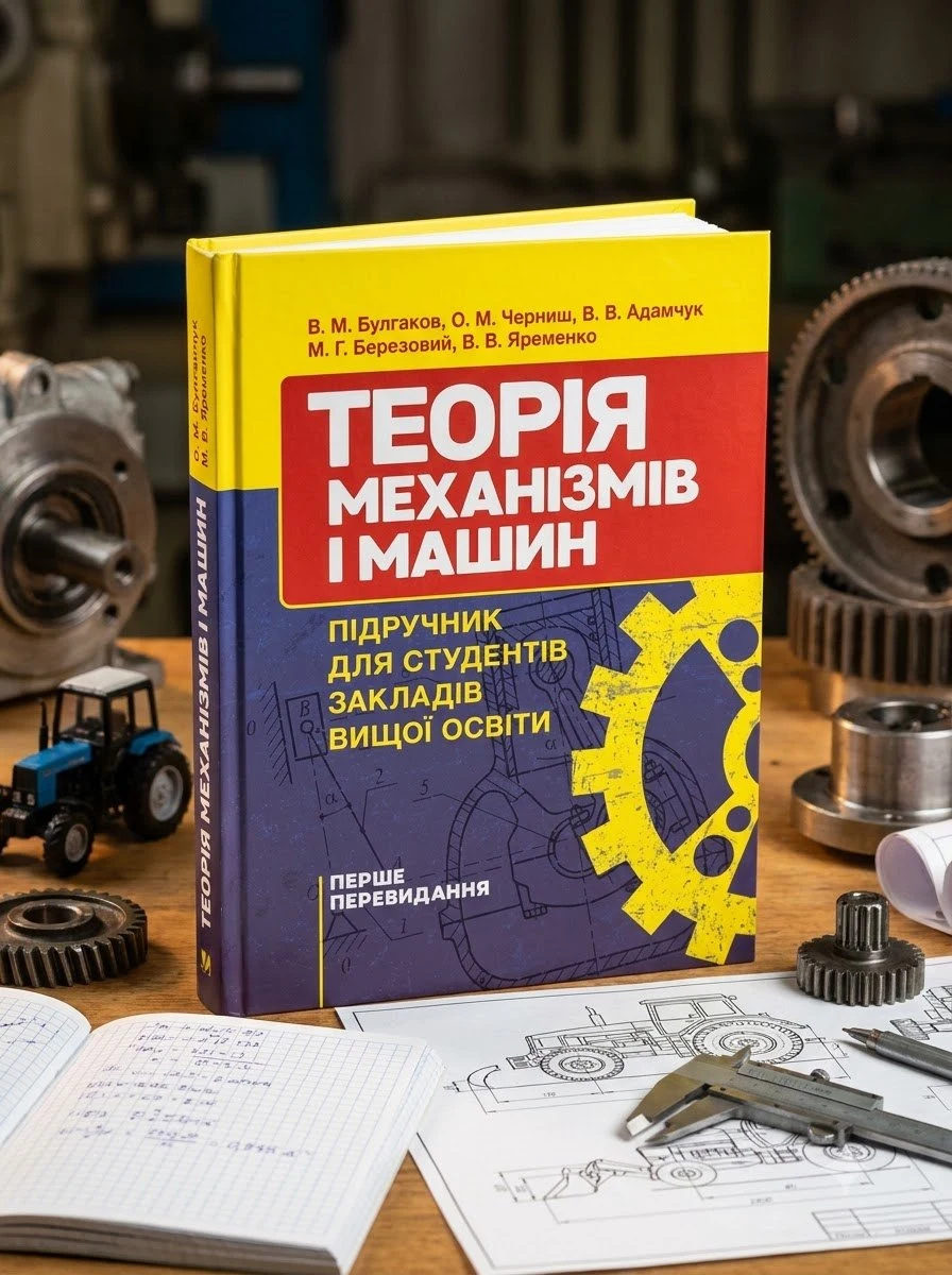 Теорія механізмів і машин. Підручник — В. М. Булгаков, обкладинка