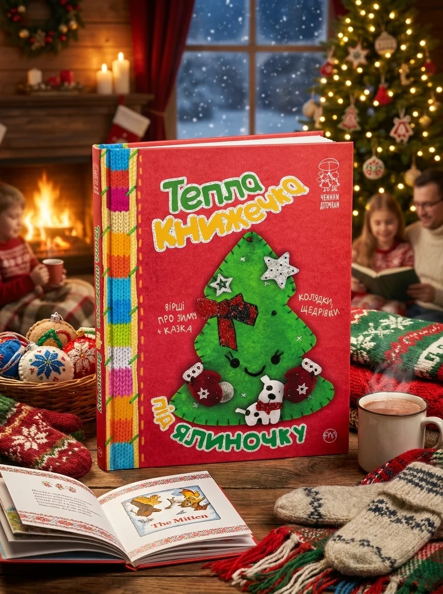 Тепла книжечка під ялинку