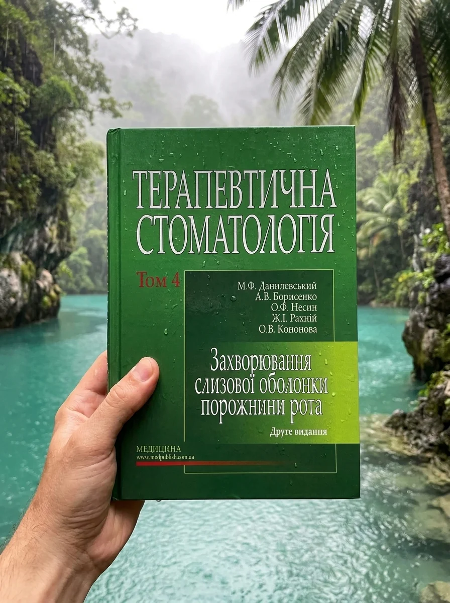 Терапевтична стоматологія: у 4 томах. Том 4. Захворювання слизової оболонки порожнини рота: підручник — Книги