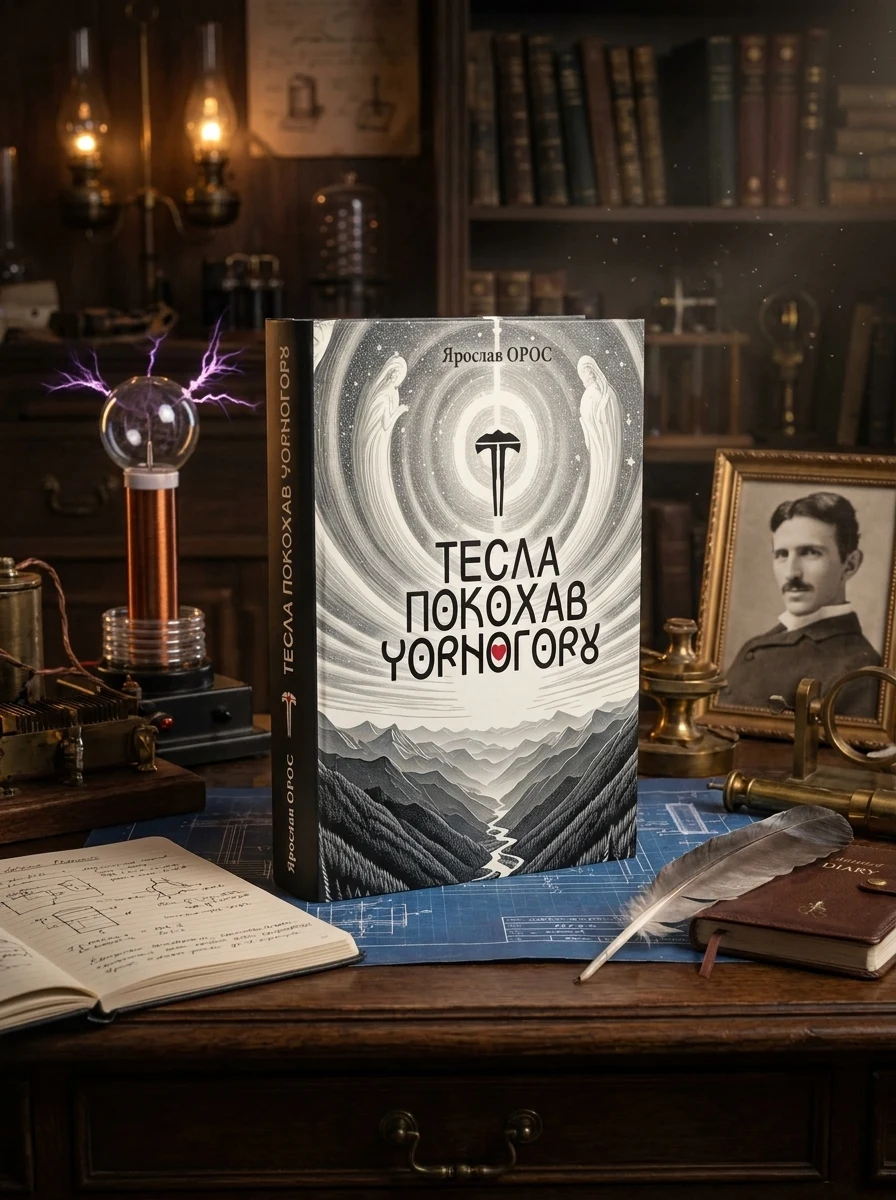 Тесла покохав Чорногору — Художня література