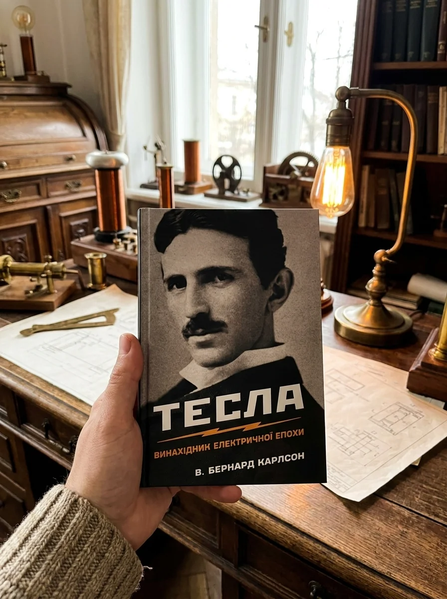 Тесла. Винахідник електричної епохи — Бернард Карлсон, обкладинка
