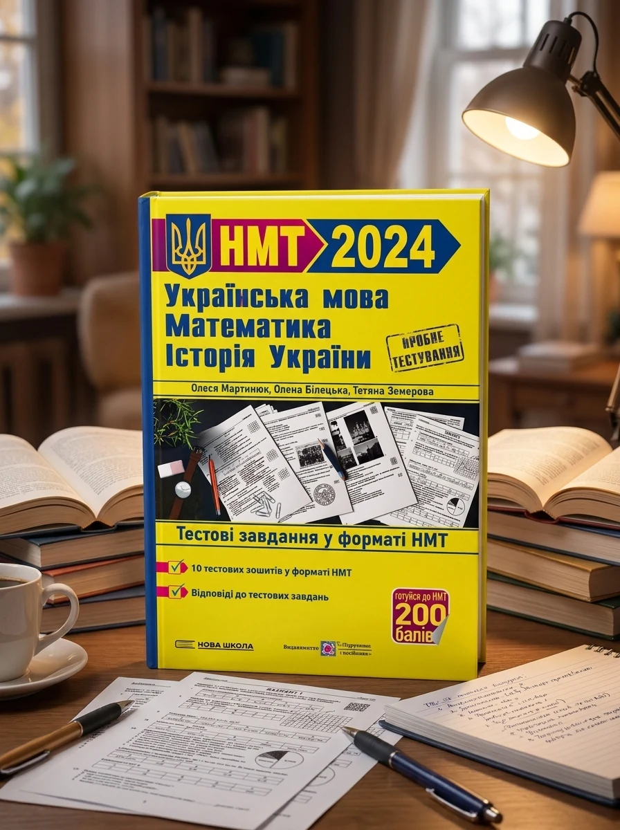 Тестові завдання у форматі НМТ 2024. Українська мова, математика, історія України — Мартинюк О., фото 2