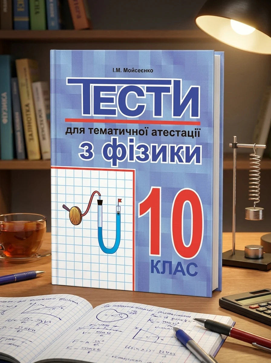 Тести для тематичної атестації з фізики. 10 клас — Вивчення мов