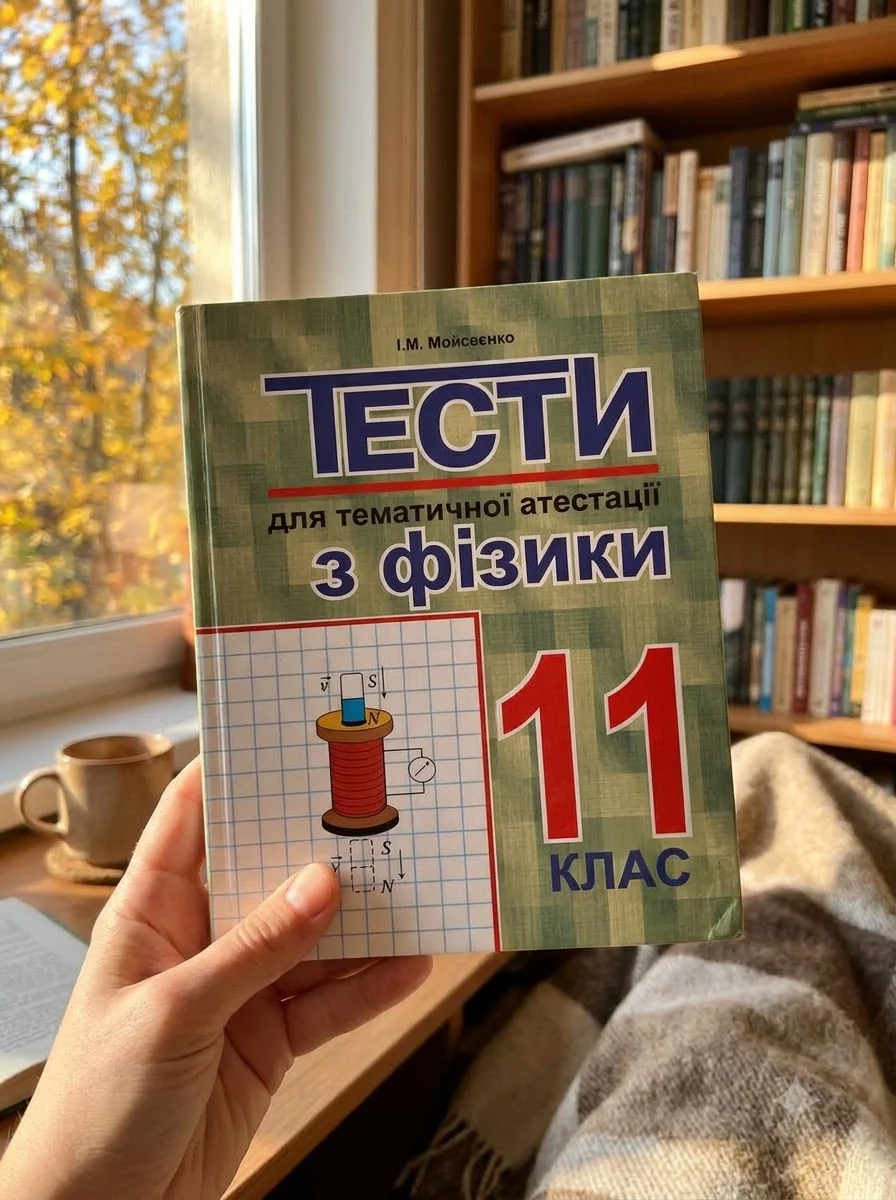 Тести для тематичної атестації з фізики. 11 клас — Вивчення мов