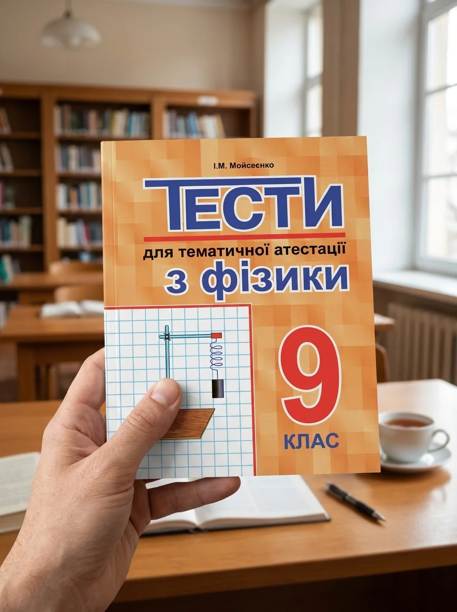 Тести для тематичної атестації з фізики. 9 клас — Вивчення мов