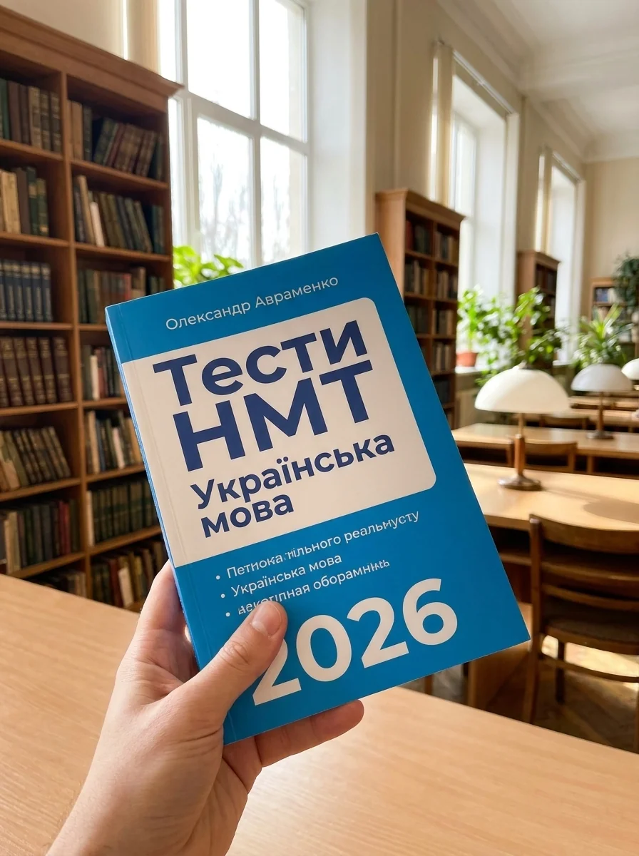 Тести НМТ. Українська мова. Тестові завдання у форматі НМТ 2026 — фото 2