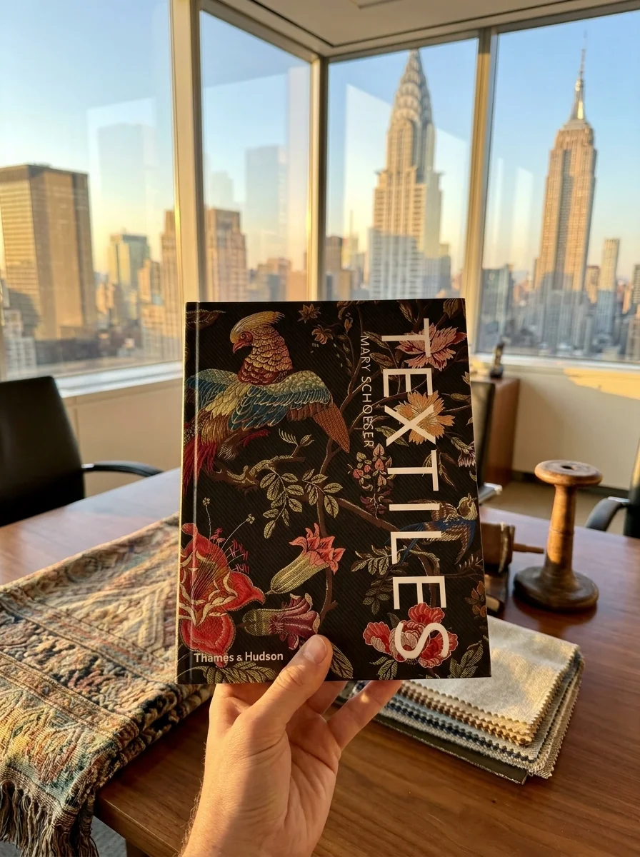 Textiles. The Art of Mankind — Мері Шозер, обкладинка