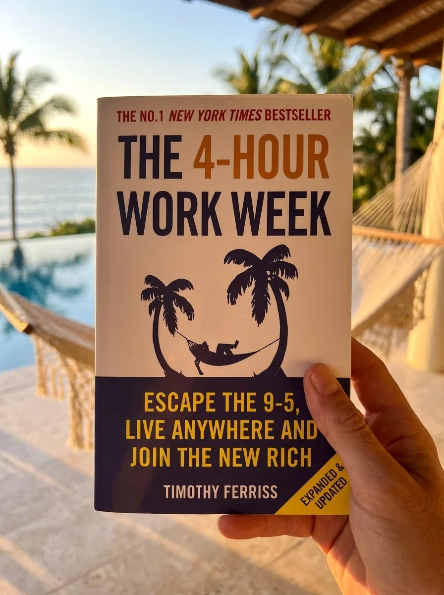 The 4-Hour Work Week — Тімоті Феррісс, обкладинка