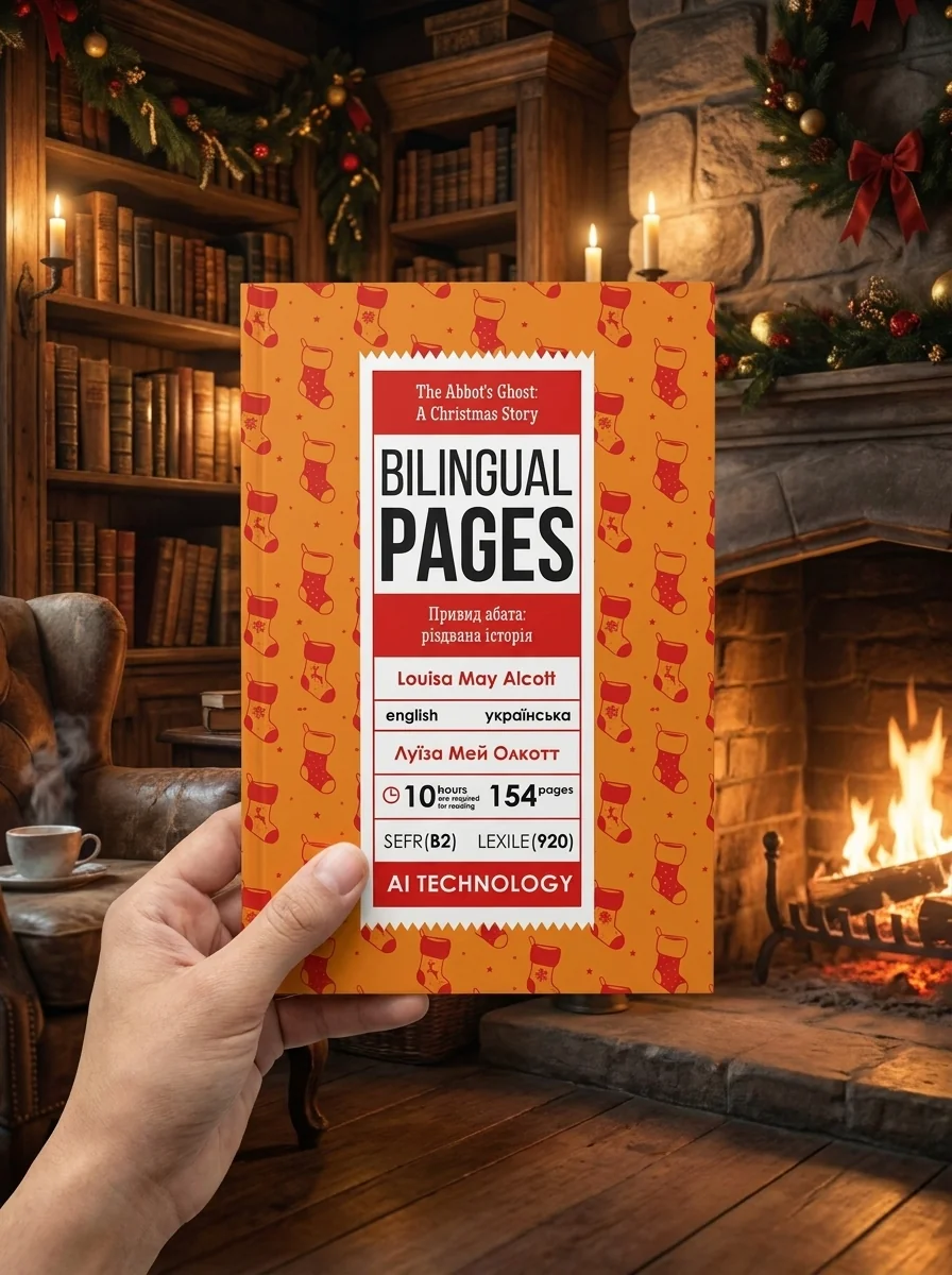 The Abbot's Ghost: A Christmas Story / Привид абата: різдвяна історія — Книги