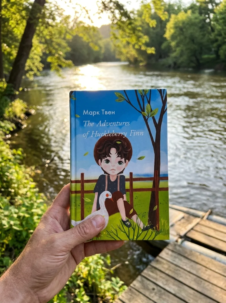 The Adventures of Huckleberry Finn (адаптований текст) — Класична проза