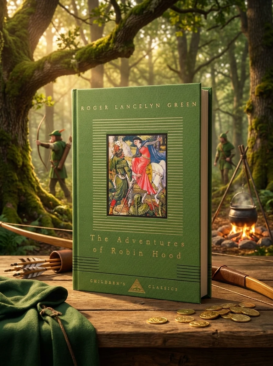 The Adventures Of Robin Hood — Роджер Ленселін Грін, обкладинка