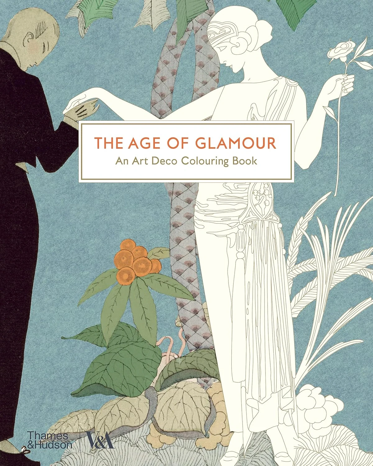The Age of Glamour. An Art Deco Colouring Book,