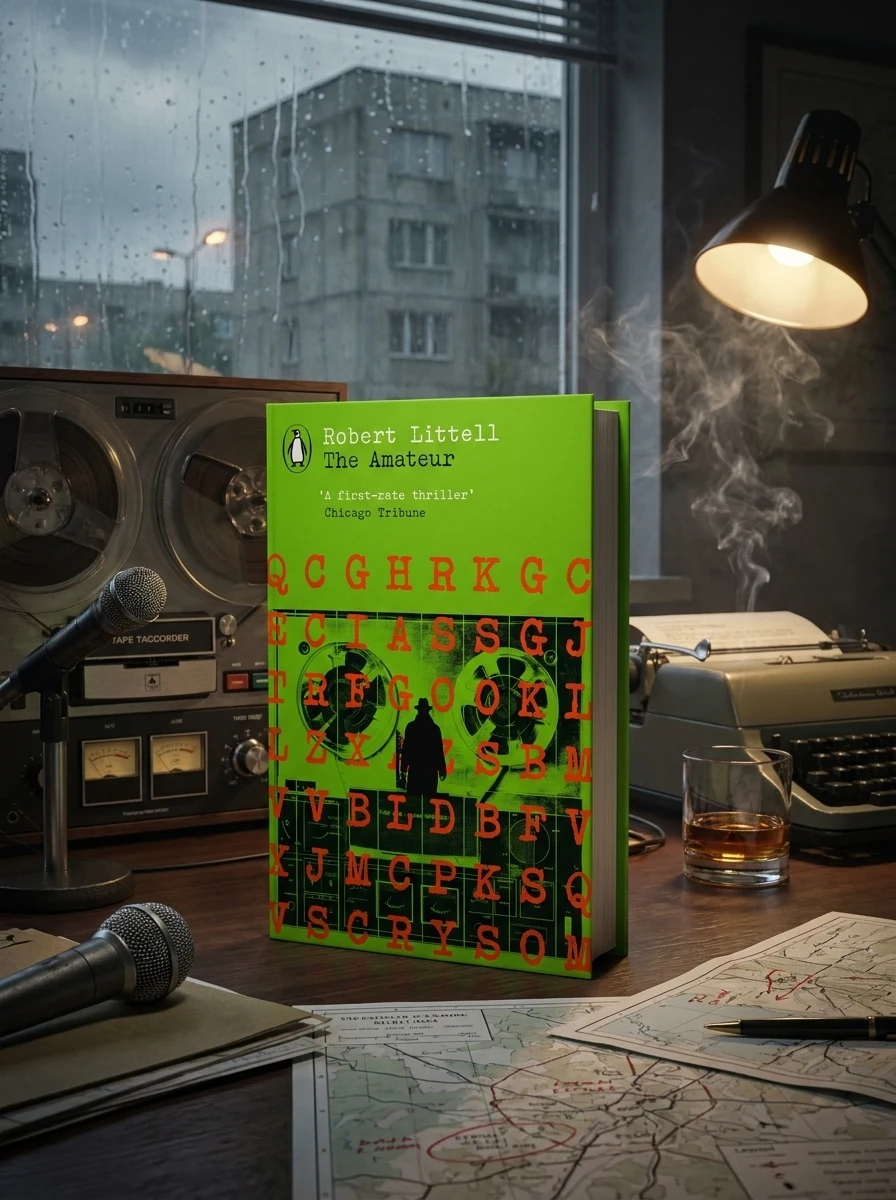 The Amateur — Роберт Літтелл, обкладинка