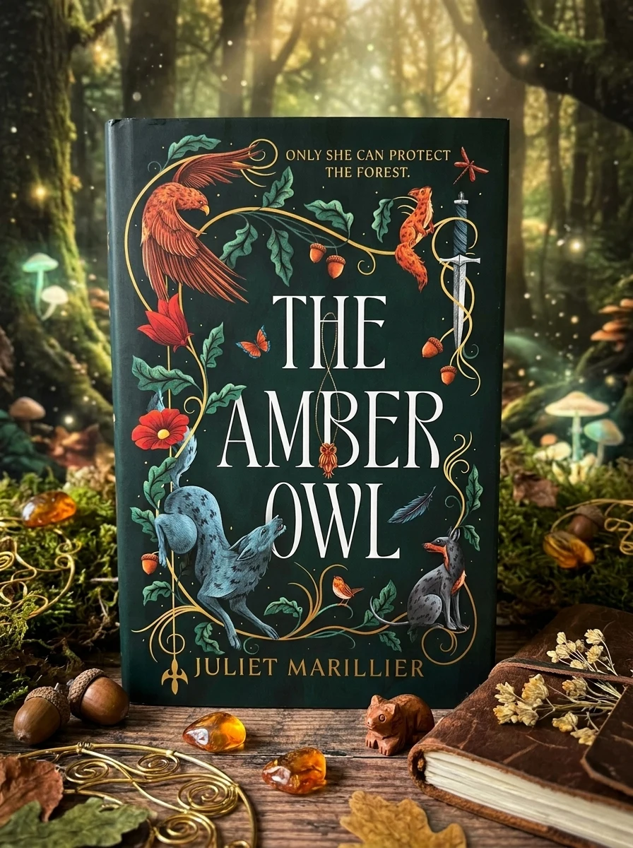 The Amber Owl. The Heartwood Duology. Volume 1 — Джульєт Маріллер, обкладинка