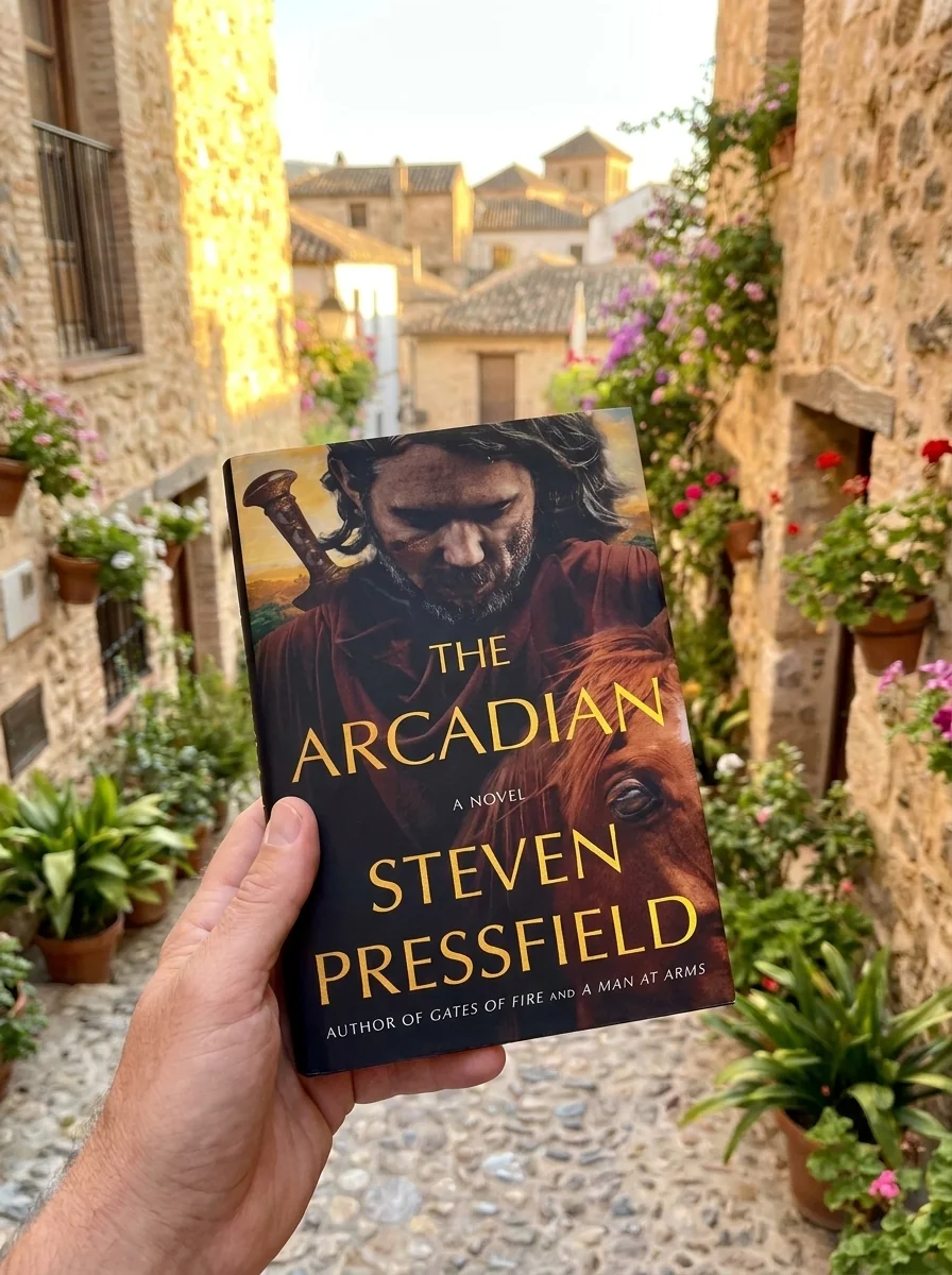 The Arcadian — Стівен Прессфілд, обкладинка