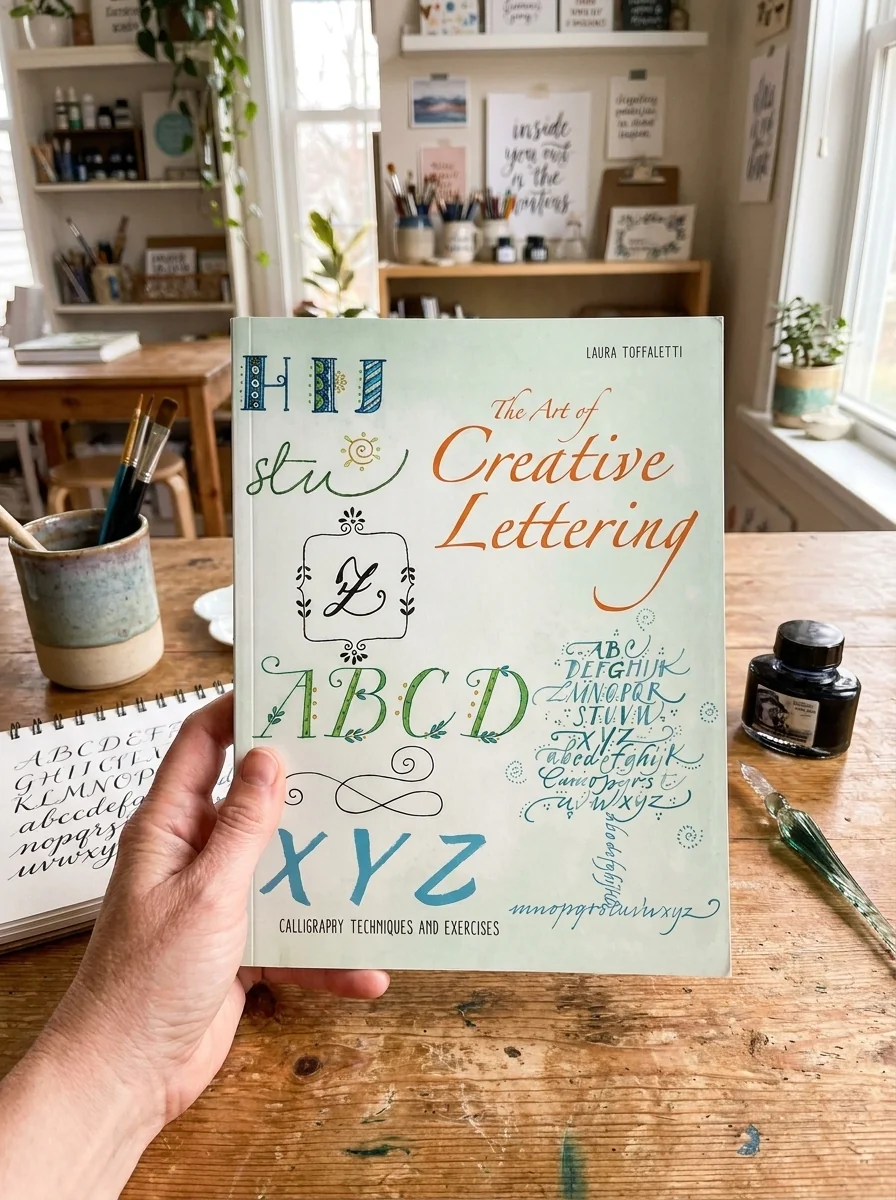 The Art of Creative Lettering — Laura Toffaletti, обкладинка