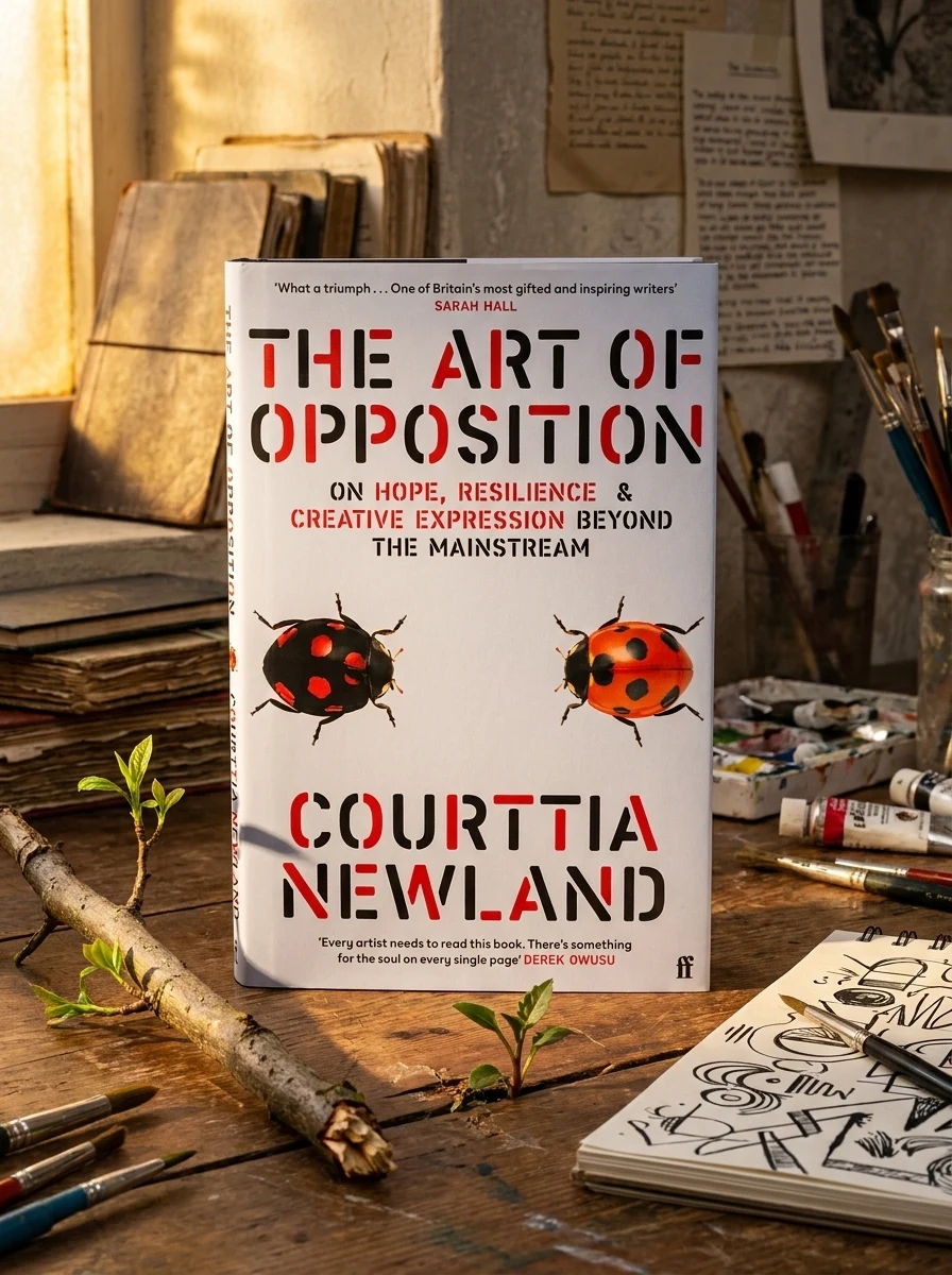 The Art of Opposition. On Hope, Resilience and Creative Expression Beyond the Mainstream — Куртія Ньюленд, обкладинка