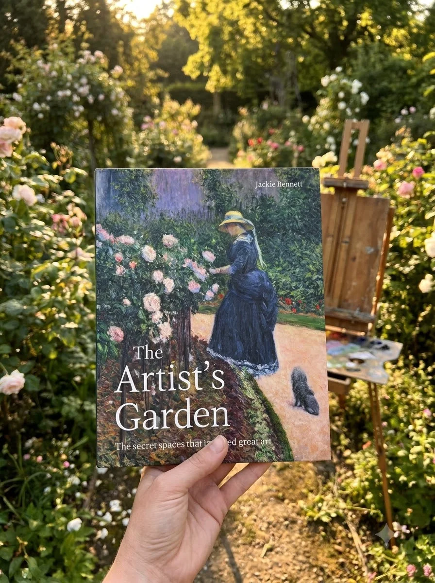 The Artist's Garden. The secret spaces that inspired great art — Джекі Беннет, обкладинка