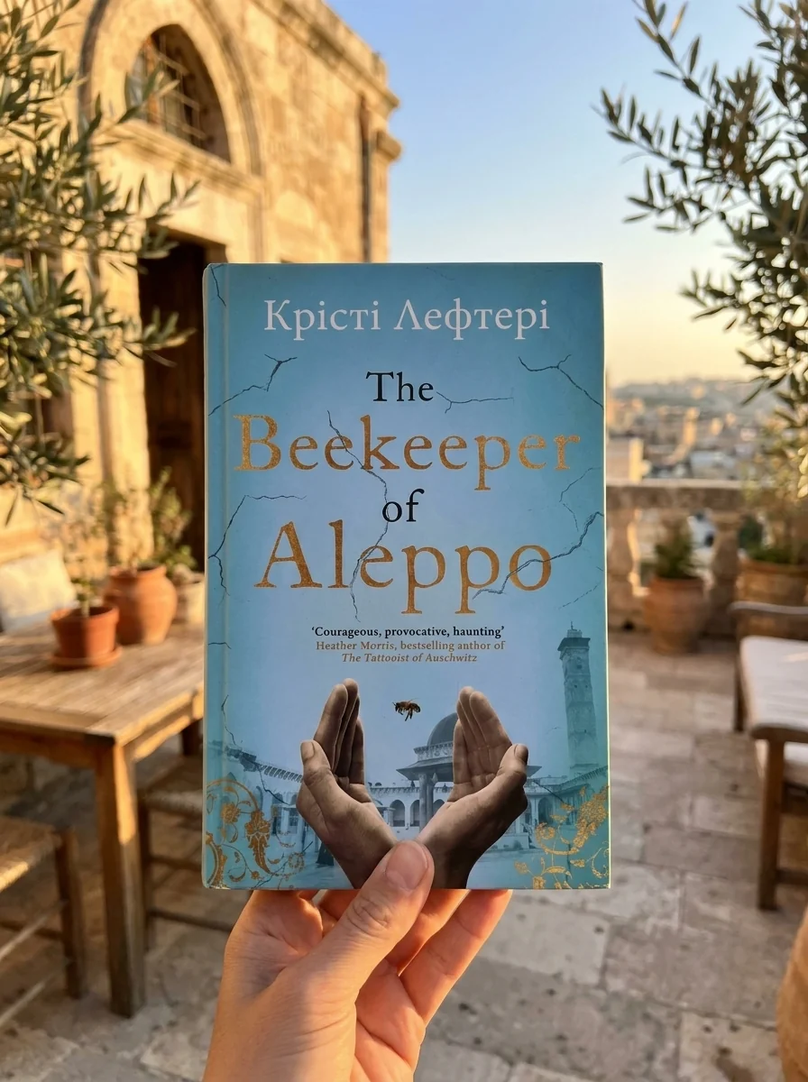 The Beekeeper of Aleppo — Крісті Лефтері, обкладинка
