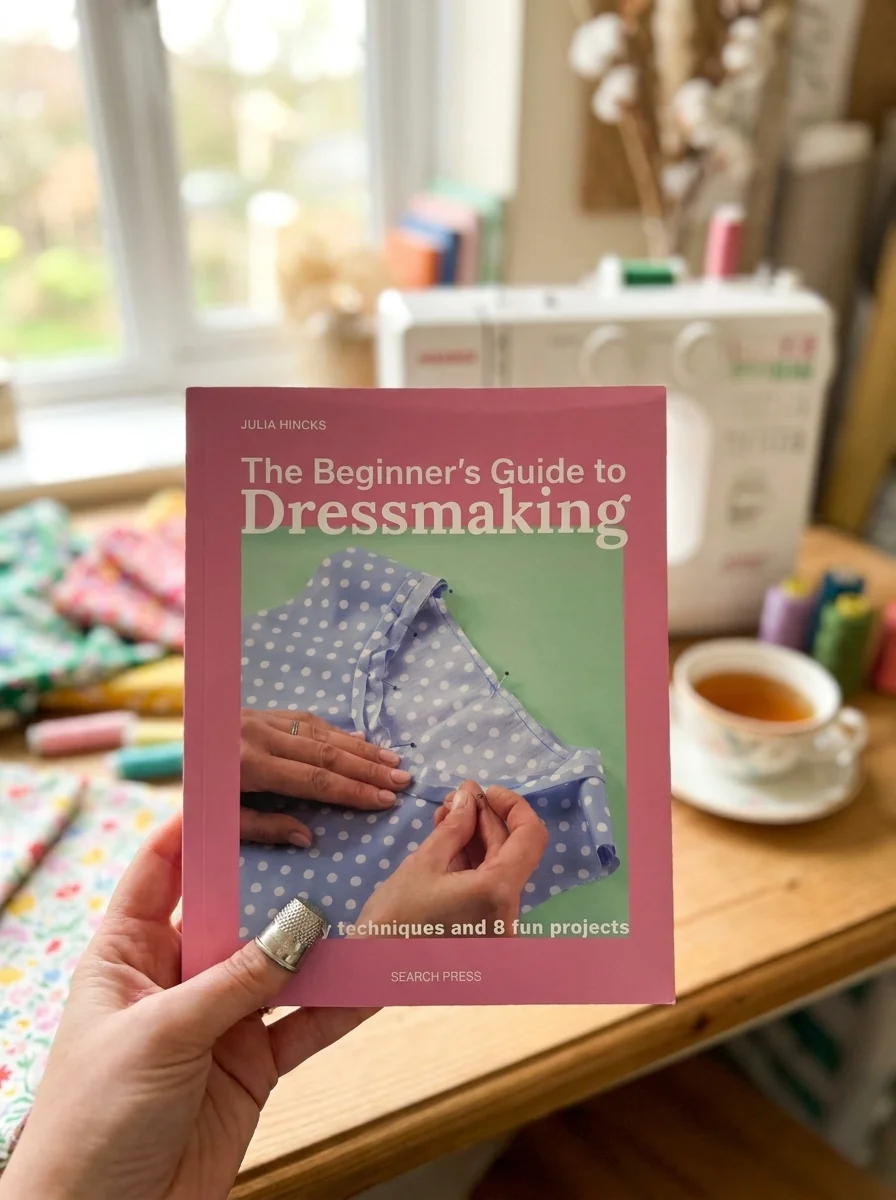 The Beginner's Guide to Dressmaking. Easy Techniques and 8 Fun Projects — Джулія Гінкс, обкладинка