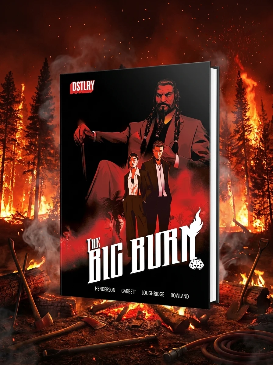 The Big Burn — Джо Гендерсон, обкладинка