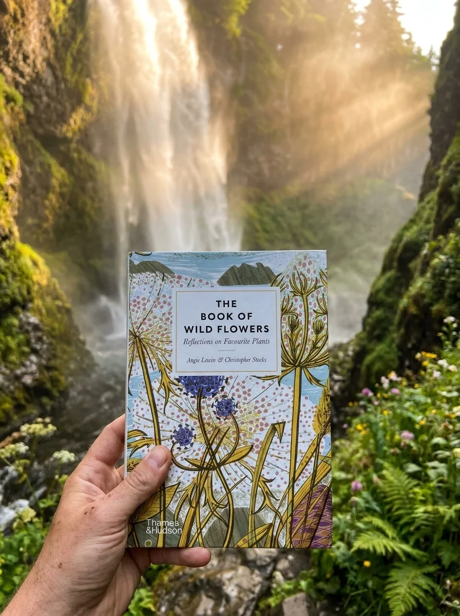 The Book of Wild Flowers — Енджі Левін, обкладинка