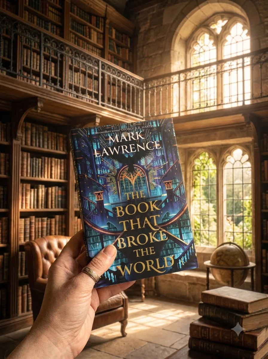 The Book That Broke the World. The Library Trilogy. Book  2 — Марк Лоуренс, обкладинка